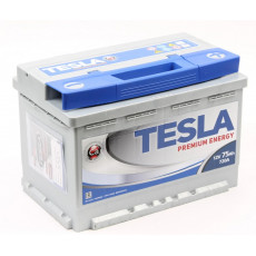 Аккумулятор TESLA Premium Energy 75R обр. пол. 720А 278x175x190