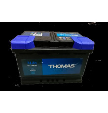 Аккумулятор THOMAS 74R обр. пол. 680A 278x175x190