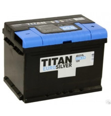 Аккумулятор TITAN EUROSILVER 60R низкий обр. пол. 600A 242x175x175