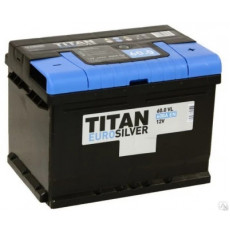 Аккумулятор TITAN EUROSILVER 60R низкий обр. пол. 600A 242x175x175