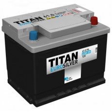 Аккумулятор TITAN EUROSILVER 61R обр. пол. 600А 242x175x190