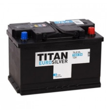 Аккумулятор TITAN EUROSILVER 76R обр. пол. 700A 278x175x190