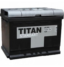 Аккумулятор TITAN STANDART 60R обр. пол. 540A 242x175x190