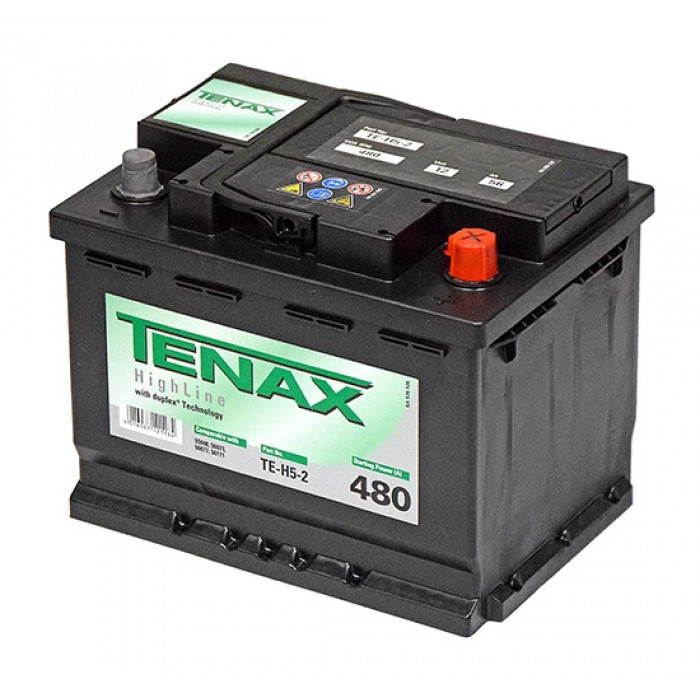 Аккумулятор Tenax High Line 56R обр. пол. 480A 242x175x190