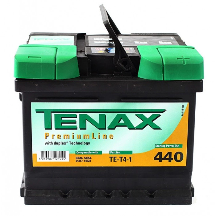 Аккумулятор Tenax Premium 44L низкий 440A 207x175x175