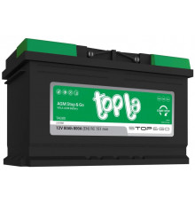 Аккумулятор Topla AGM STOP-N-GO 80R обр. пол. 800A 315x175x190