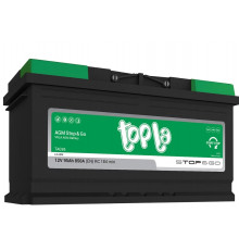 Аккумулятор Topla AGM STOP-N-GO 95R обр. пол. 850A 353x175x190