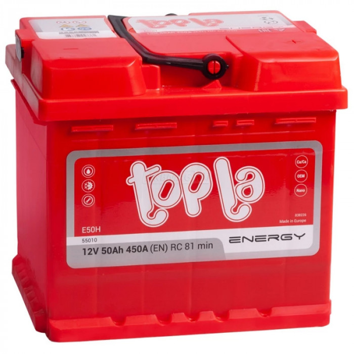Аккумулятор Topla Top 54R обр. пол. низкий 510A 207x175x175