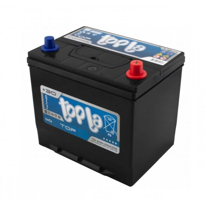 Аккумулятор Topla Top Asia 60R обр. пол. 650A 232x173x225