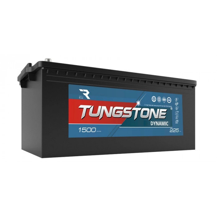 Аккумулятор Tungstone Dynamic 6ст-225 1500А евро обр. пол. 518х275х242