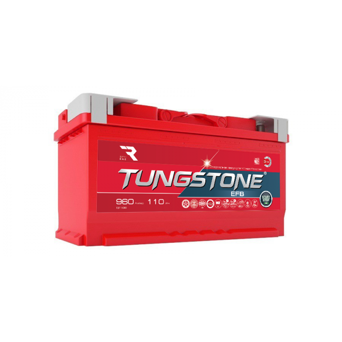 Аккумулятор TUNGSTONE EFB 110L 960А прям. пол. 353x175x190
