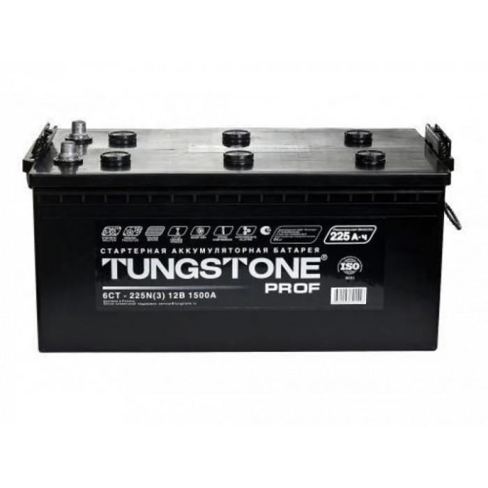 Аккумулятор Tungstone Prof 6ст-225 1500А евро обр. пол. 518х275х220