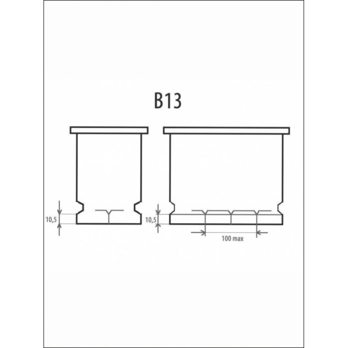 Аккумулятор Varta SLI B20 45 Ач прям. пол. 400A 207x175x190