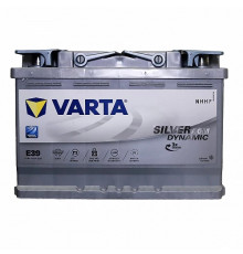 Аккумулятор Varta Silver AGM E39 70R обр. пол. 760A 278x175x190
