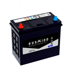 Аккумулятор BUSHIDO EFB 75B24R 50L прям. пол. 480А 237x127x220