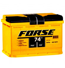 Аккумулятор FORSE 74L прям. пол. 760A 278x175x190