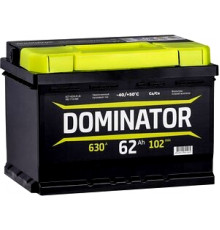Аккумулятор Dominator 62R низкий обр. пол. 630A 242x175x175