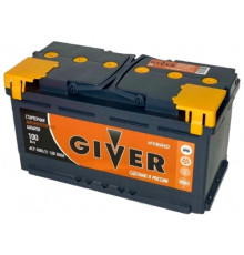 Аккумулятор GIVER HYBRID 6CT-100 L прям. пол. 820A 353x175x190