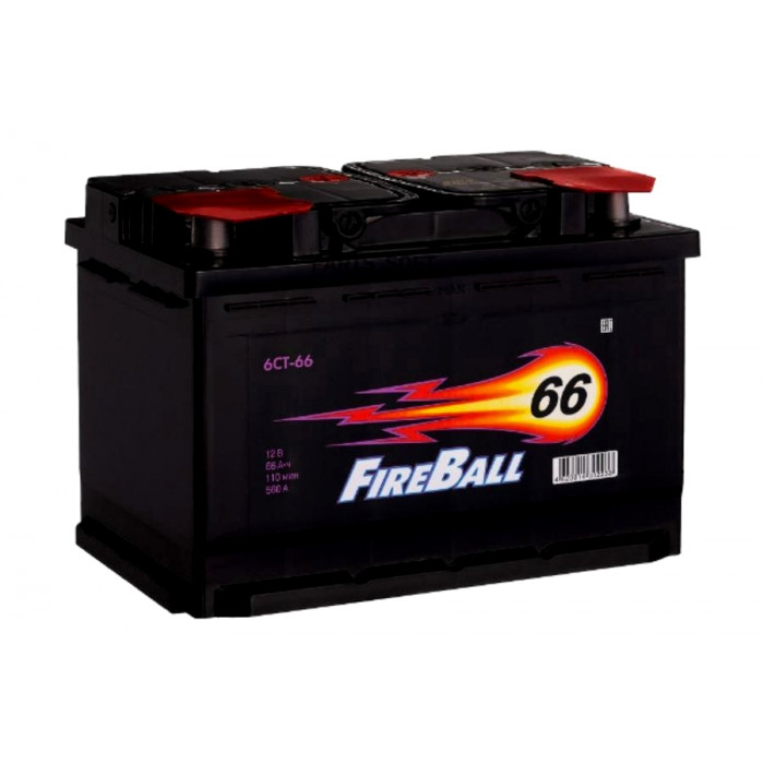 Аккумулятор Fire Ball 66R обр.пол. 560А 278x175x190