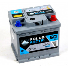 Аккумулятор POLUS ARCTIC 6СТ-50 обр. пол. (низкий) 450A 207x175x175