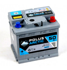 Аккумулятор POLUS ARCTIC 6СТ-50 обр. пол. 450A 207x175x190