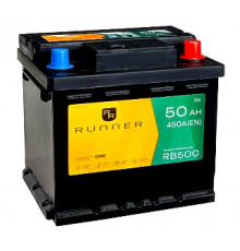 Аккумулятор RUNNER RB500 50R обр. пол. 450A 207x175x190