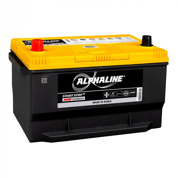 Аккумулятор Alphaline AGM 65-750 70Ач прям. пол. 750А 306x192x192 для Американских авто