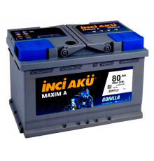 Аккумулятор INCI AKU Maxim A 80R обр. пол. 760A 278x175x190