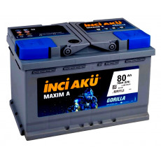 Аккумулятор INCI AKU Maxim A 80R обр. пол. 760A 278x175x190