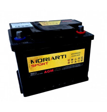 Аккумулятор Moriarti AGM L2 65R обр. пол. 640A 242x175x190