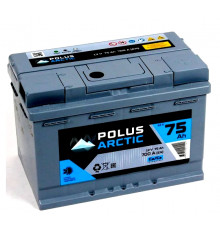 Аккумулятор POLUS ARCTIC 6СТ-75 обр. пол. (низкий) 700А 278x175x175