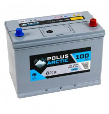 Аккумулятор POLUS ARCTIC 6СТ-100.0 (100D31L) бортик обр. пол. 850A 306x173x220
