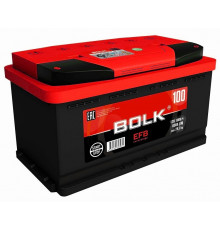 Аккумулятор BOLK 100R обр. пол. 850А 353х175х190