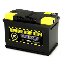 Аккумулятор Тюменский СТАНДАРТ 70L прям. пол. 630A 278x175x190