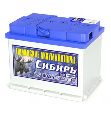 Тюмень СИБИРЬ 60L прям. пол. 560A 242x175x190