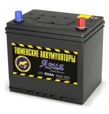 Аккумулятор Тюмень Asia 60R обр. пол. 550A 232x173x225