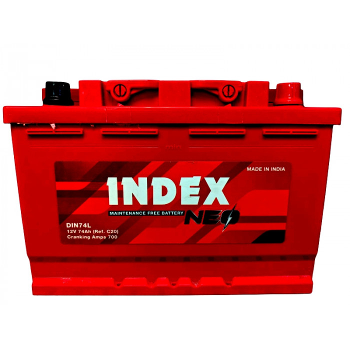 Аккумулятор EXIDE INDEX 74R обр. пол. 750A 278x175x190