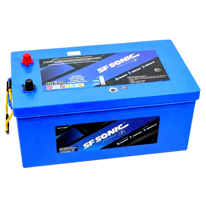 Аккумулятор Exide SF Sonic EFB 225 евро обр. пол. 1200A 518x275x220