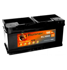Аккумулятор RUNNER EFB L5 RL1000 100R обр. пол. 850A 353x175x190