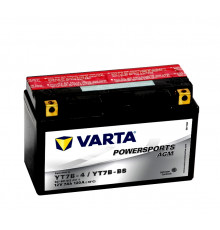 Аккумулятор Мото VARTA Powersports AGM YT7B-BS 7Ач 120A прям. пол. 150x65x93 (YT7B-BS, YT7B-4)