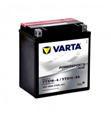 Аккумулятор Мото VARTA Powersports AGM 14Ач прям. пол. 210А 186x82x171 (YTX16-BS)