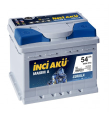 Аккумулятор INCI AKU Maxim A 54R обр. пол. 500А 207x175x190