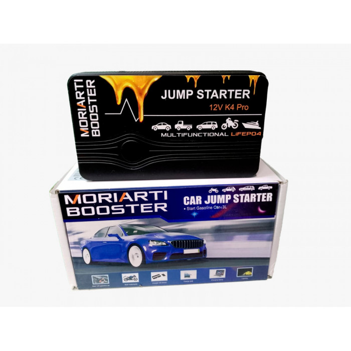 Пусковое устройство Moriarti Booster 12V (K4- Pro) JUMP STARTER .