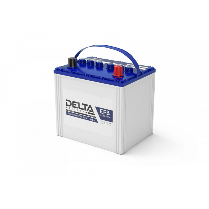 Аккумулятор DELTA START MASTER EFB ASIA 65R обр. пол. 640А 230x173x220