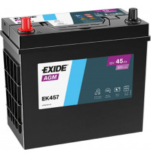 Аккумулятор EXIDE Start-Stop AGM B24 45L прям. пол. 380А 238x128x220 (EK457) France