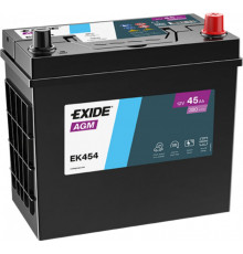 Аккумулятор EXIDE Start-Stop AGM B24 45R обр. пол. 380А 238x128x220 (EK454) France