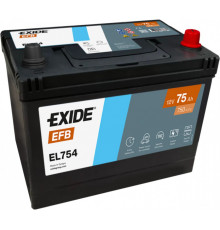 Аккумулятор EXIDE EFB D26 75R обр. пол. 750А 260x173x220 (EL754) France