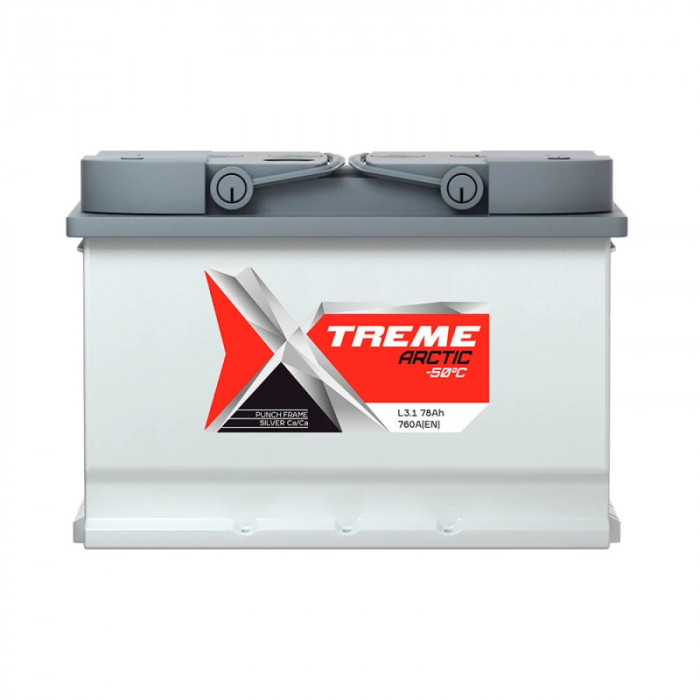 Аккумулятор Xtreme ARCTIC Red 78L прям. пол. 760A 278x175x190
