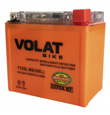 Аккумулятор для мототехники VOLAT iGEL YTX5L-BS 5Ач 80А обрат. пол. 113x70x106 (YTX5L, EB5-3)