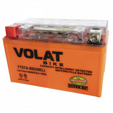 Аккумулятор для мототехники VOLAT iGEL YTX7A-BS 7Ач 105А прям. пол. 150x87x94 (MT 12-7, SMT 12-7, CT 1207)
